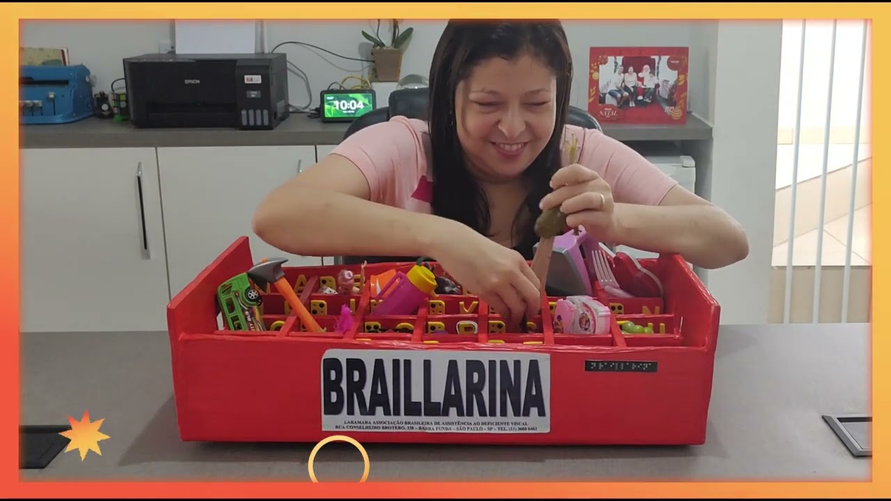 Braillarina: Jogo inclusivo e acessível para associar objetos com as letras do alfabeto