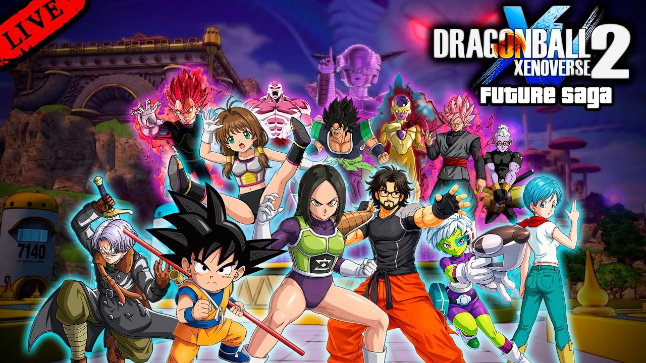 🔴Dragon Ball XV 2 - Future Saga (History Stream)[LIVE] @ronhwt