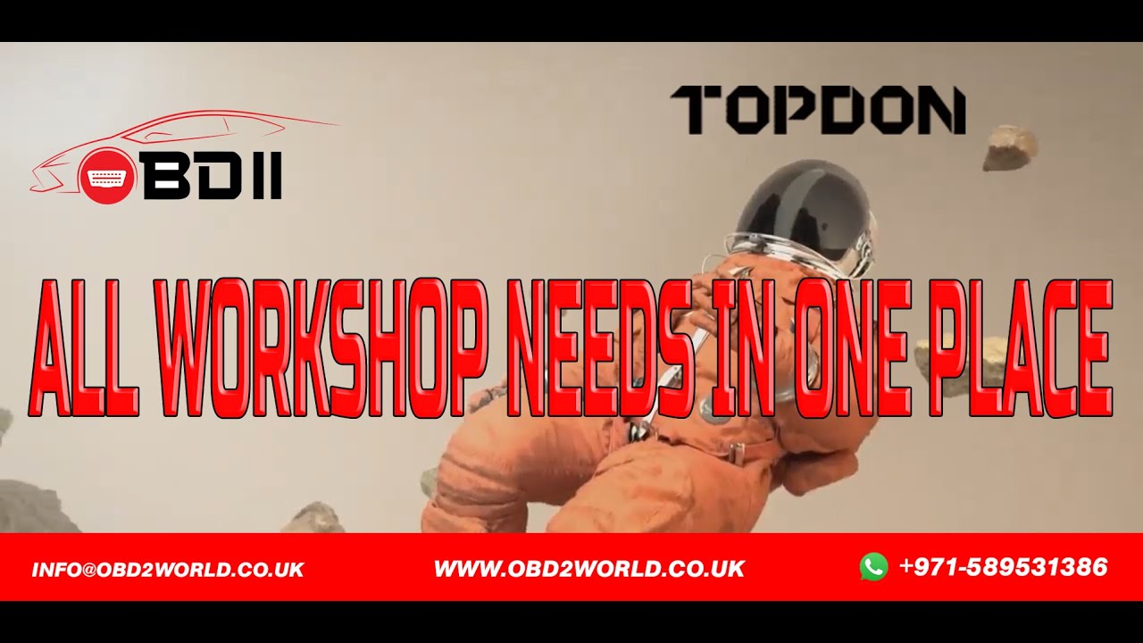 Topdon Gather all your workshop essentials in one place.