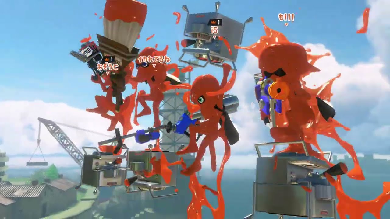 【スプラトゥーン３】プレイ記録288_ガチヤグラ_バレルスピナー