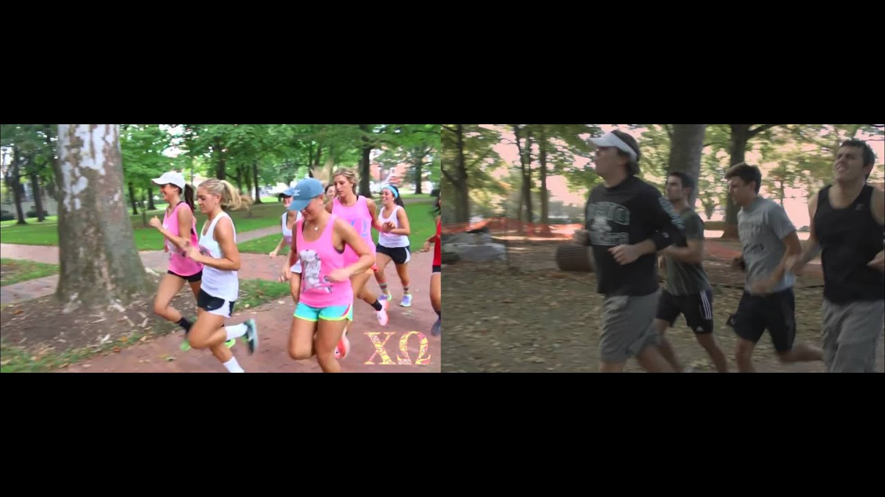 Ohio University | Chi Omega - Phi Kappa Psi Recruitment Video Spoof Side-by-Side
