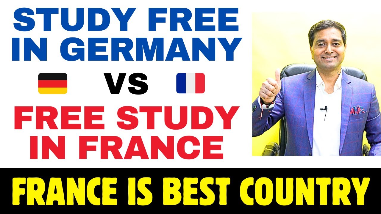 Study Free in Germany VS Free Study in France Process | Visa | NO IELTS | Funds | Gap | Job | Salary