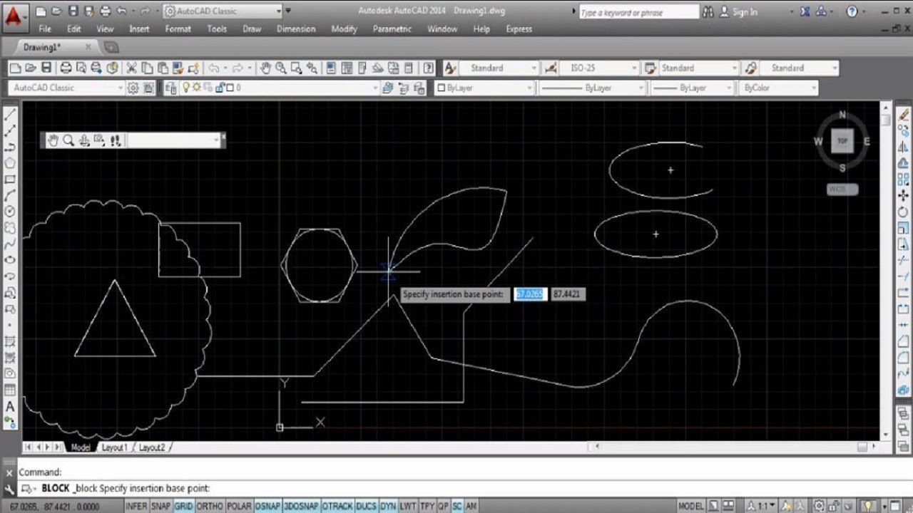AutoCAD Draw Toolbar in detail