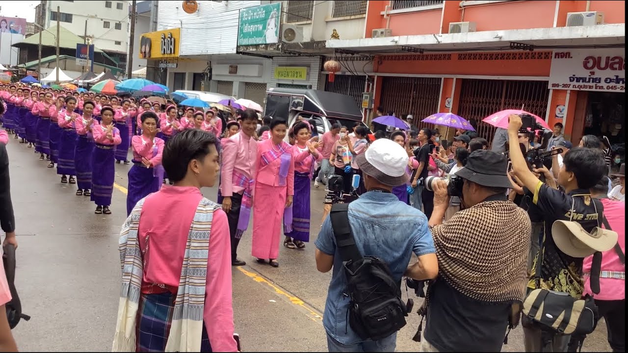 ขบวนแห่เทียนพรรษาโรงเรียนนารีนุกูล 2566 (ฟ้อนสาวนารีศรีเสลา)