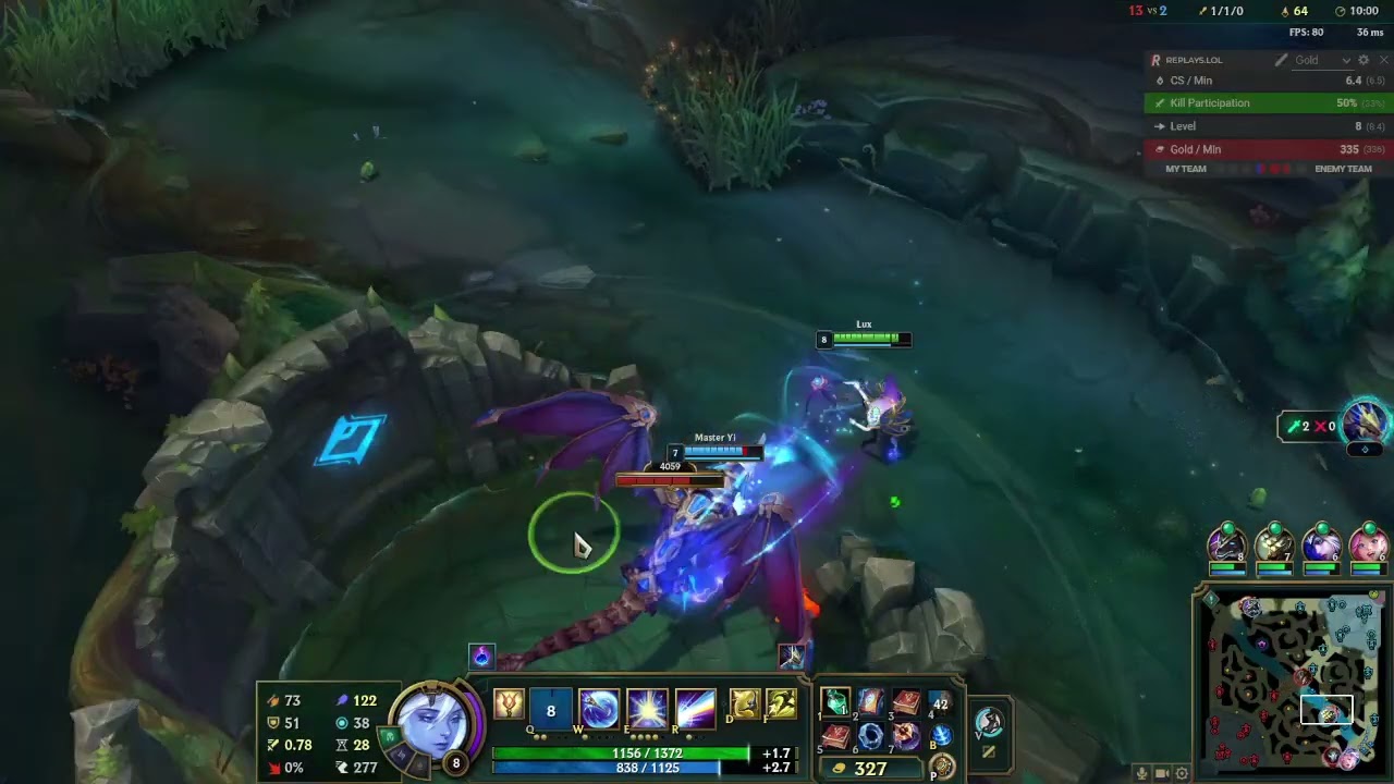 Lux Game 55 (Loss vs Twisted Fate, Bronze II Demotion)