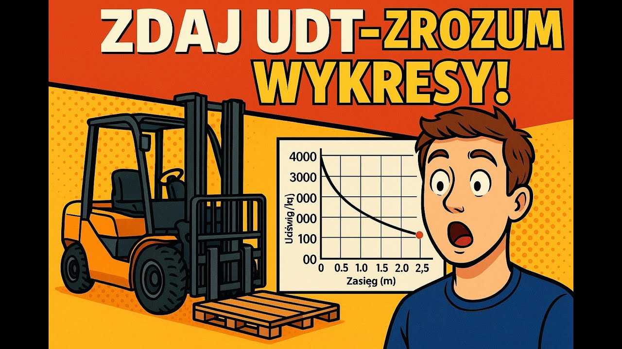 WYKRESY WÓZKI JEZDNIOWE IIWJO – najczęstsze błędy! Pytania z egzaminu UDT!