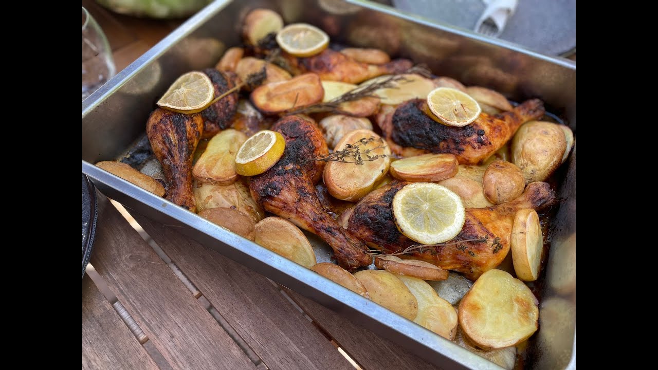 Sommerlich & lecker - Zitronenhähnchen aus dem Backofen 🍋🍗