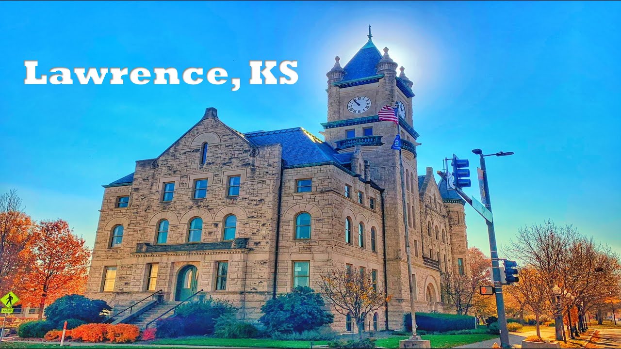 Lawrence, KS: Wandering Walks of Wonder Slow TV Walking Tour 4K