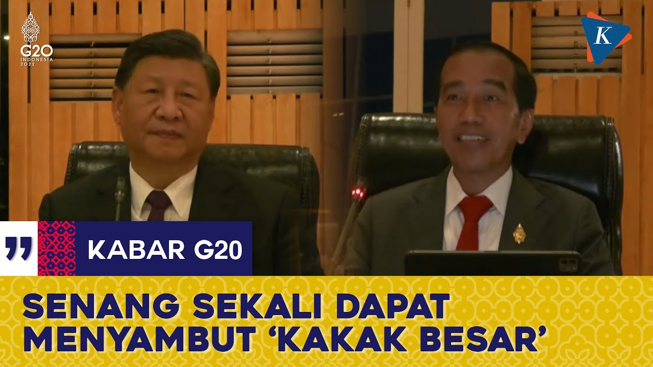 Gelar Pertemuan Bilateral, Jokowi Panggil Xi Jinping dengan Sebutan Kakak Besar
