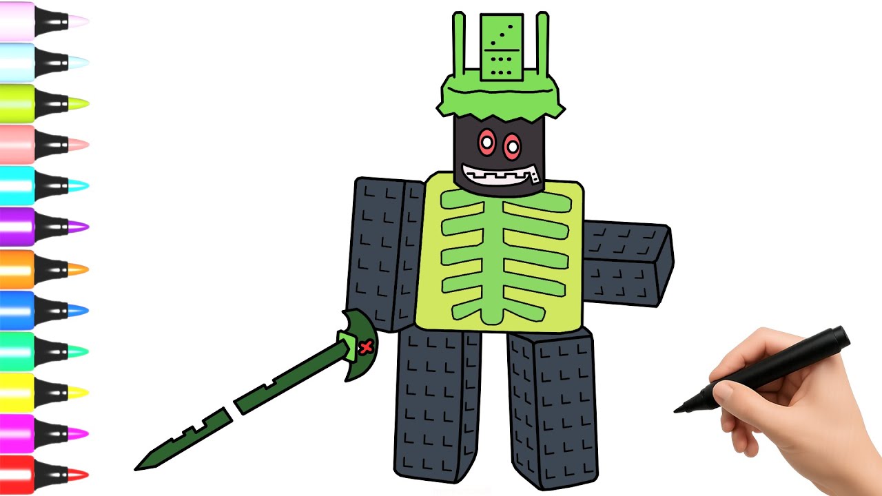 Como Dibujar a 1x1x1x1x1 - STEAL A BRAINROT ROBLOX