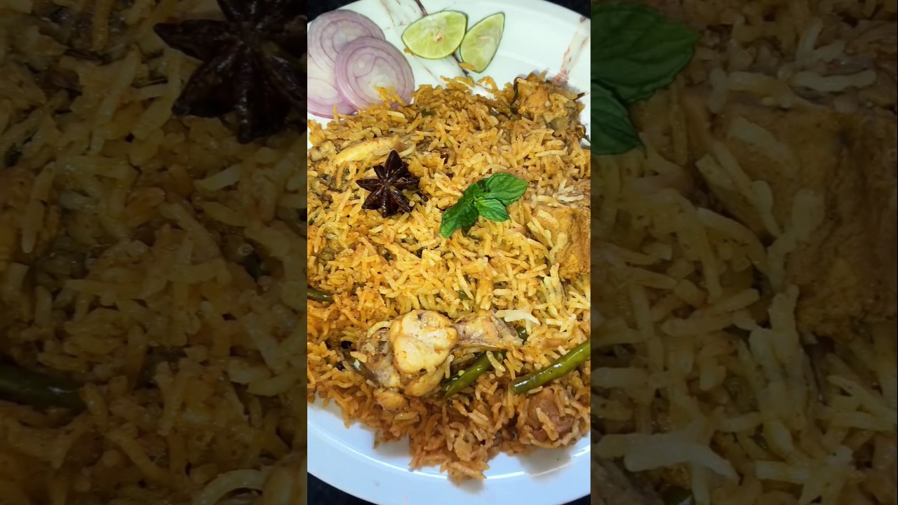 One Pot Chicken Biryani recipe for new beginners😋🍗