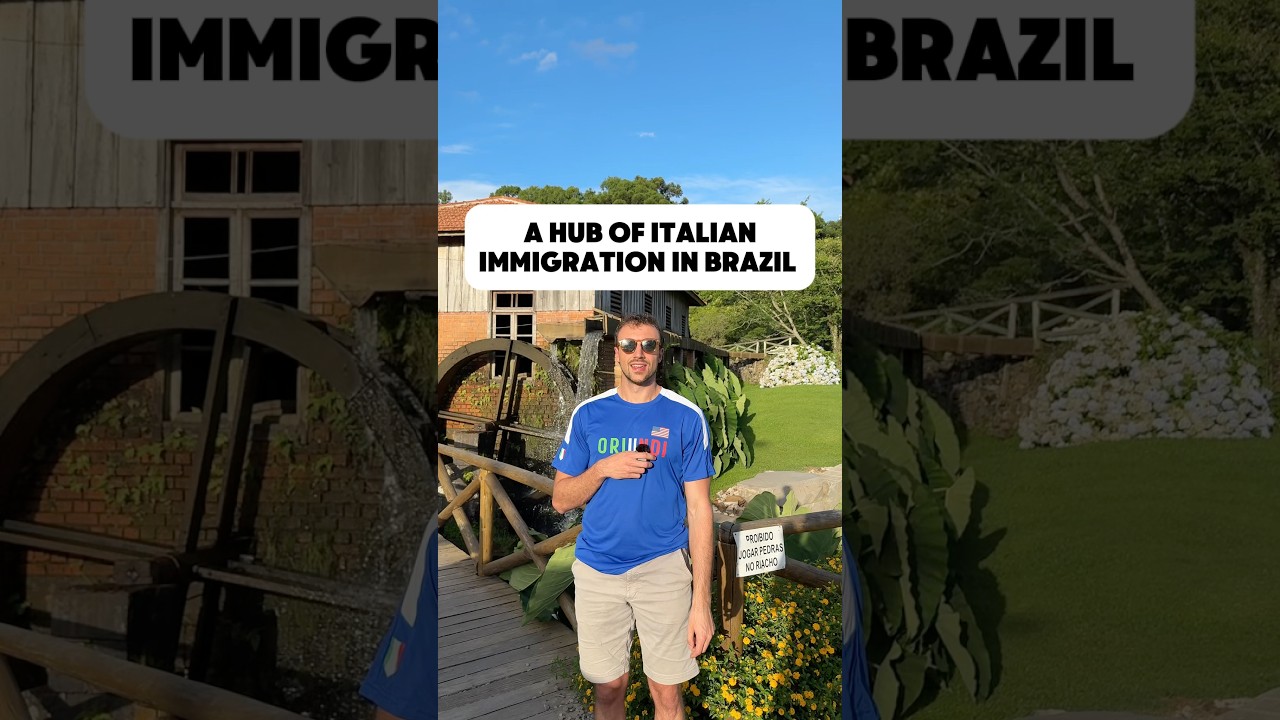 MASSIVE area of Italian immigration 🇧🇷