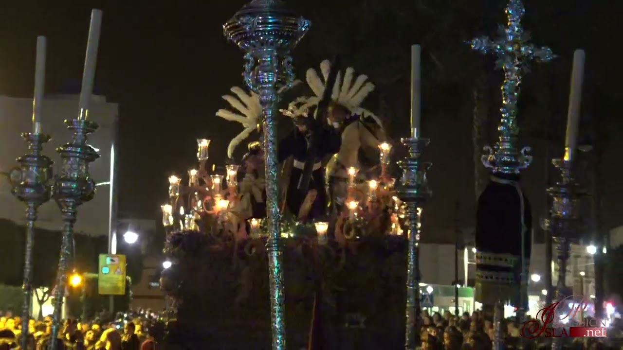 Tres Caídas en Avenida del Cid | Semana Santa San Fernando 2024 | 4K