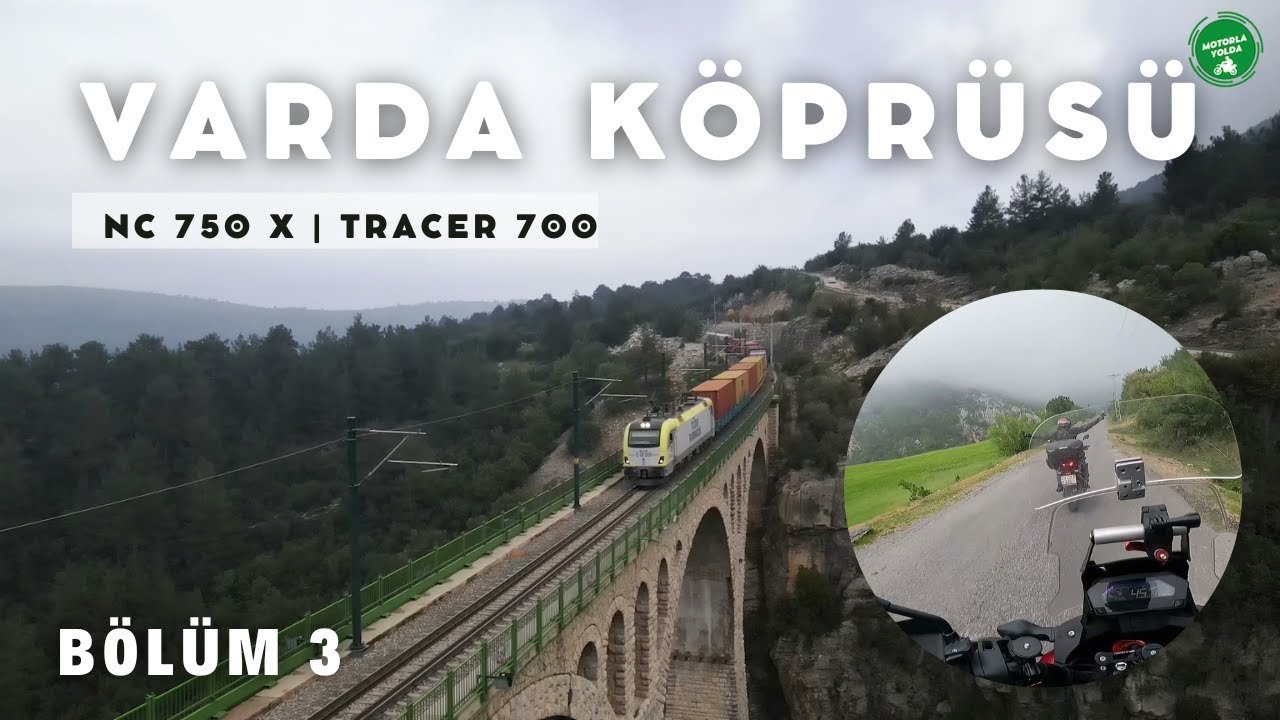 Varda Köprüsü | Yeşillikler İçinde Motosiklet Yolculuğu | 3500 KM Güneydoğu Motosiklet Turu Bölüm 3