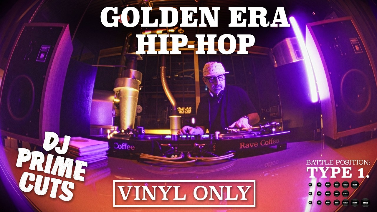 VINYL ONLY (45s) DJ MIX | GOLDEN ERA HIP HOP | DJ PRIME CUTS | Sessions by Rave Coffee