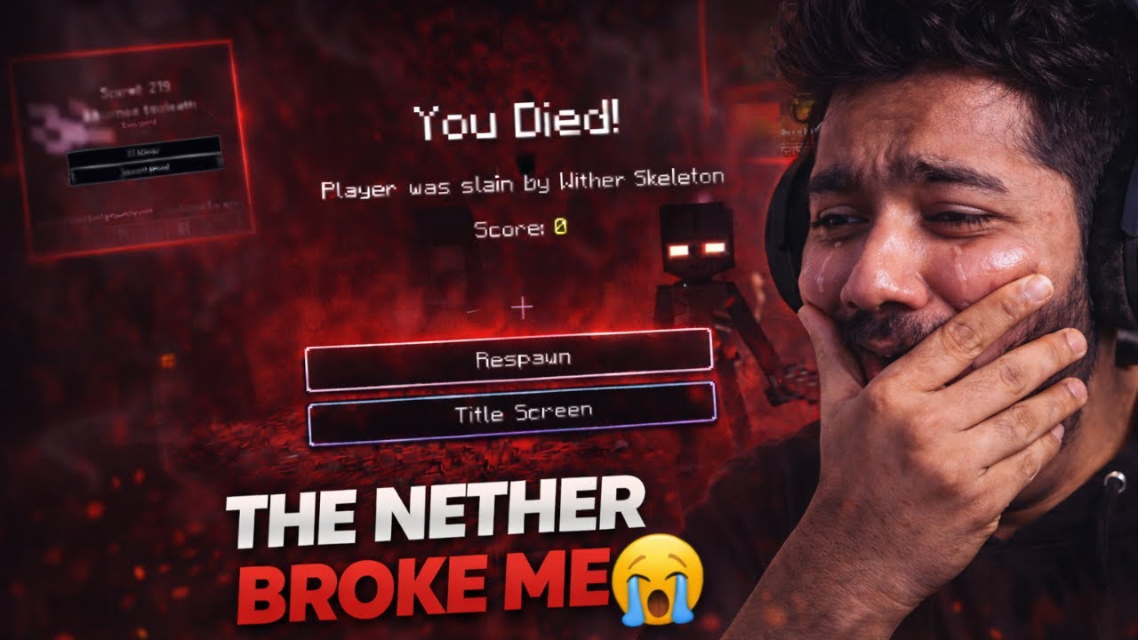 The Nether BROKE Me&hellip; 😭 | Minecraft Survival Gone Wrong I (EP-15)