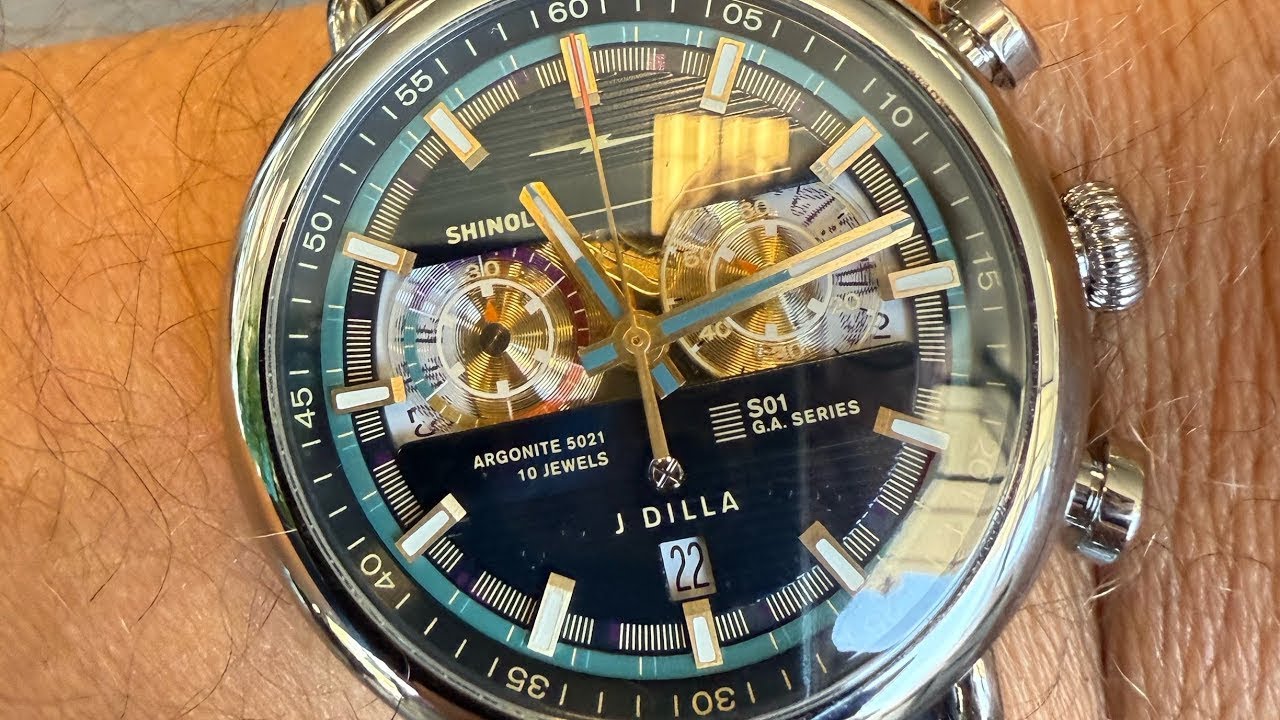 Shinola J Dilla Runwell Chronograph 40mm Review