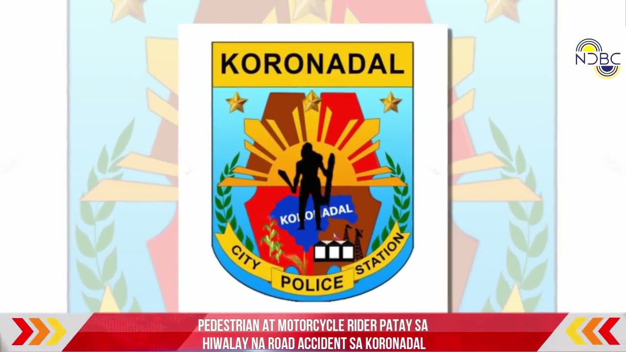 PEDESTRIAN at motorcycle rider patay sa hiwalay na road accident sa Koronadal