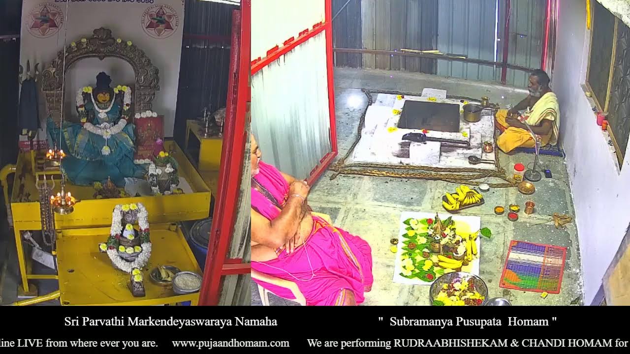 Subramanya Pusupata  Homam