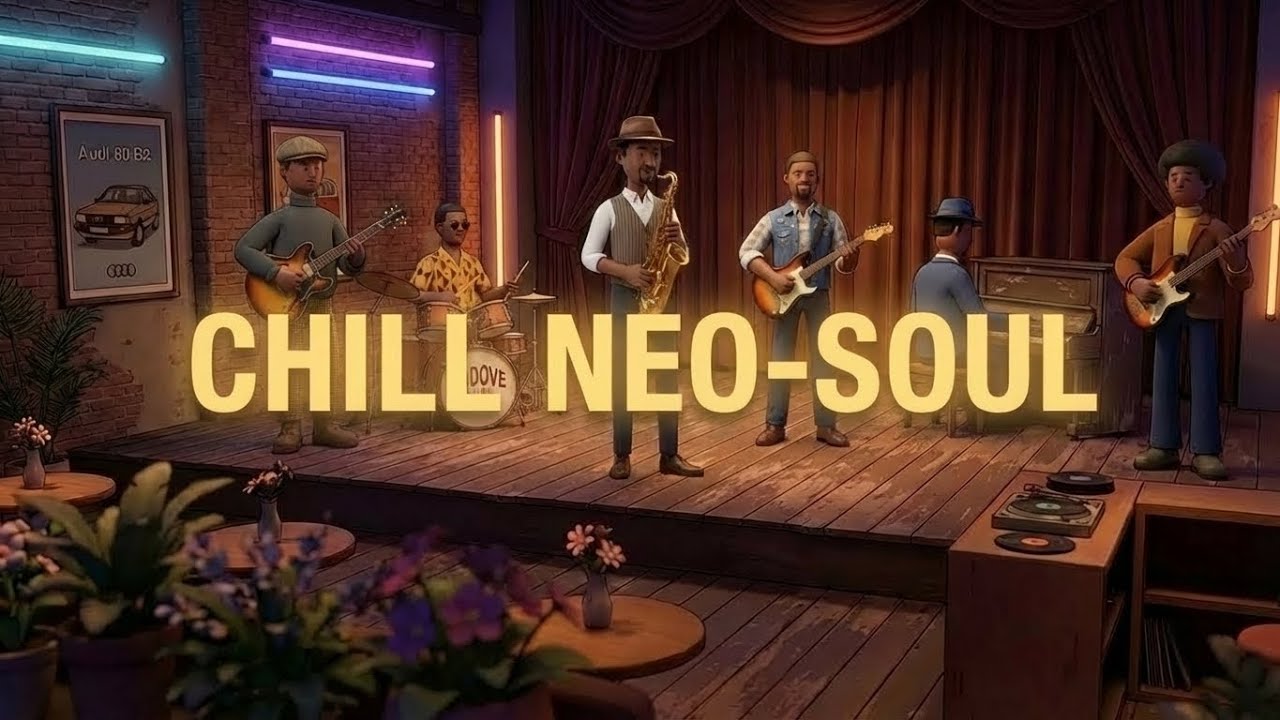 Smooth Chill R&B Vibes 🎷 Relaxing Neo-Soul Instrumental for Work & Study (No Copyright)