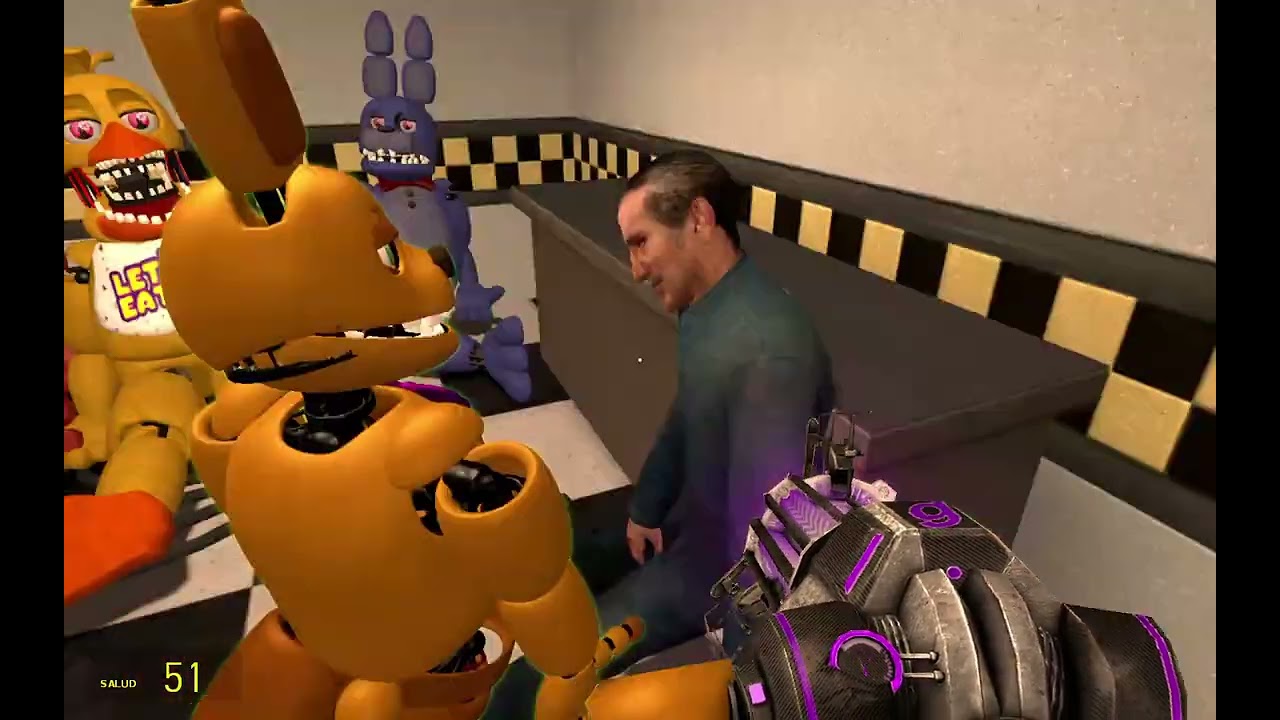 FNAF ``lore´´ (en realidad mi lore ) en Garry's Mod