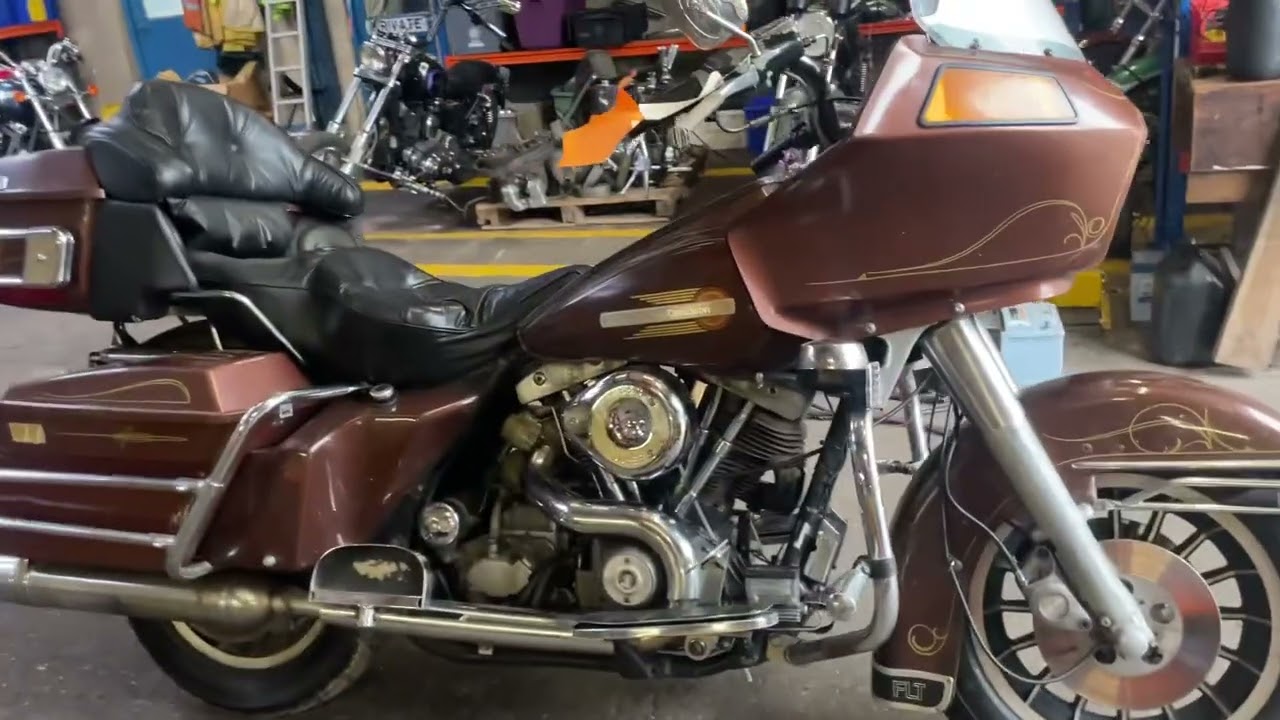 1980 Harley Davidson FLT80 1340ccShovelhead Tour Glide Project Ref-D1315