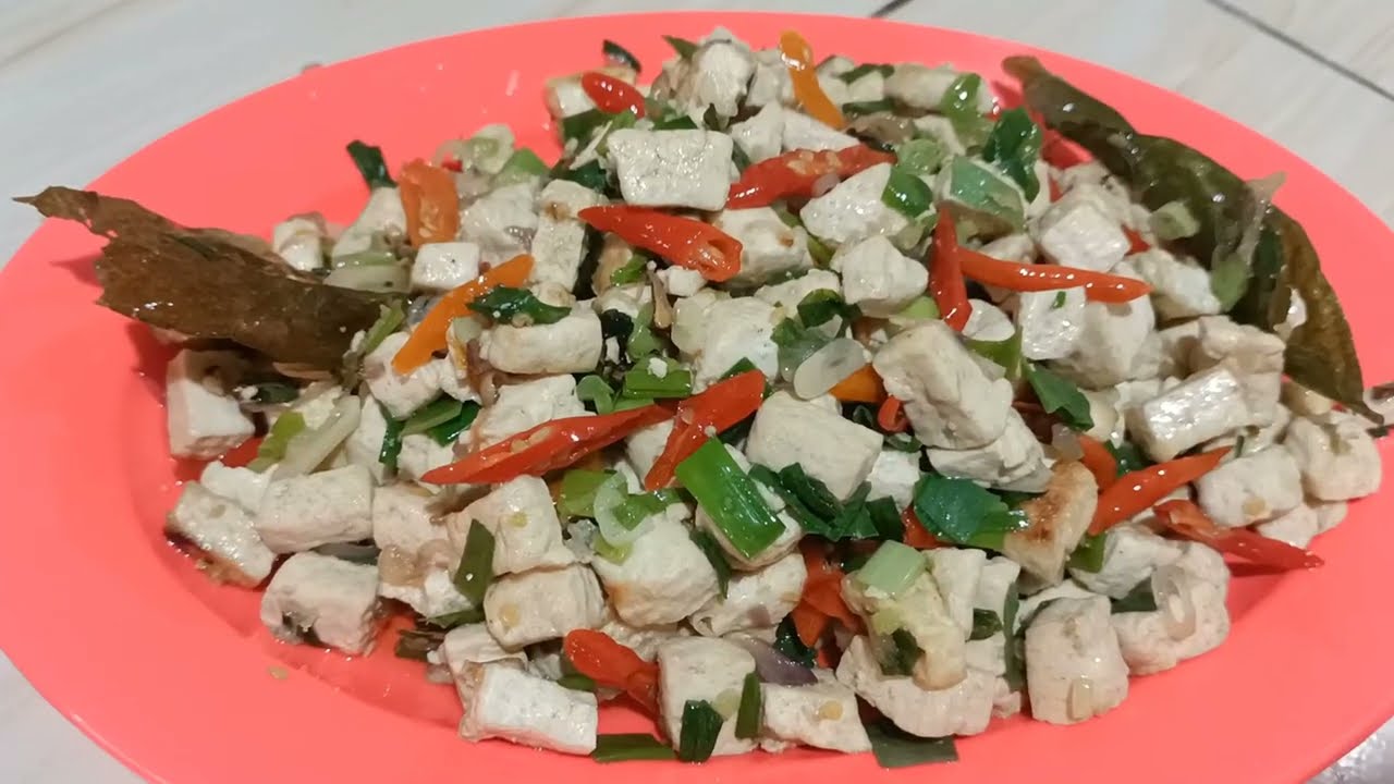 Olahan Tahu Putih || pas banget buat sama nasi anget