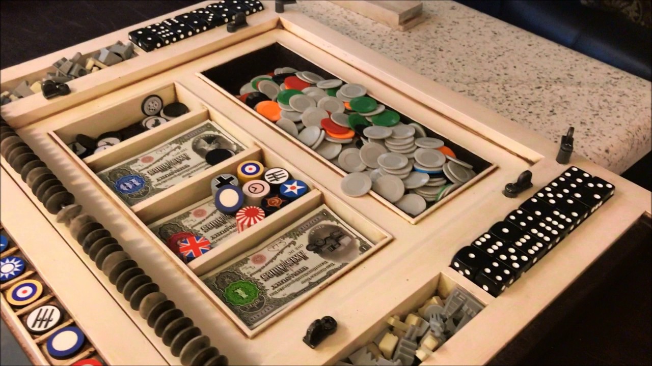 Axis and Allies Portable game table