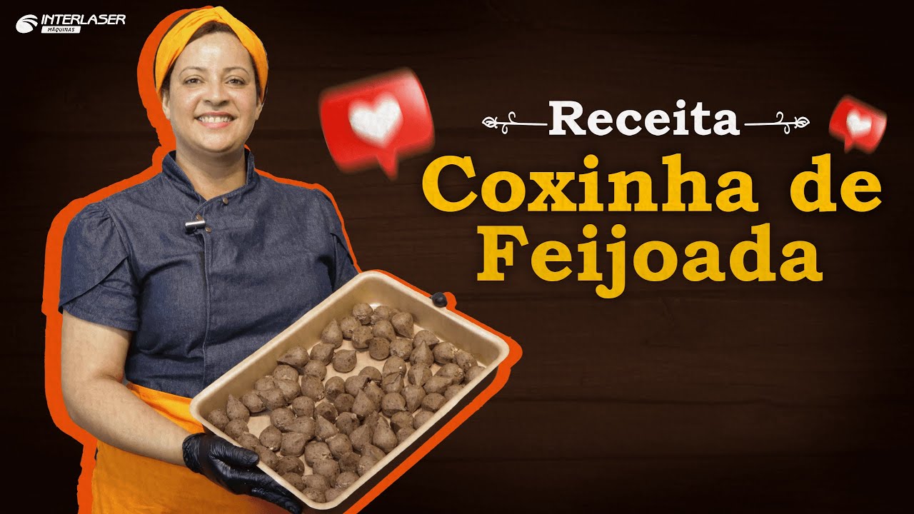 RECEITA COXINHA DE FEIJOADA | PRODUÇÃO NA JETFOOD