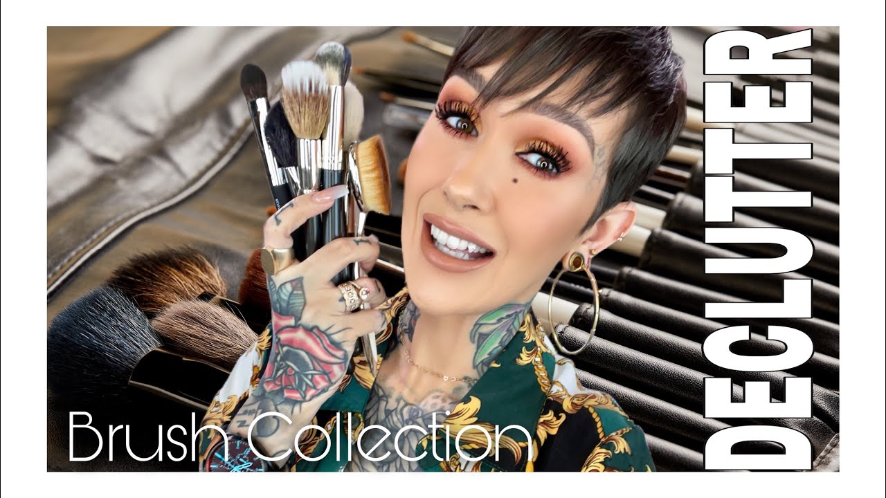 DECLUTTERING MY FULL BRUSH COLLECTION