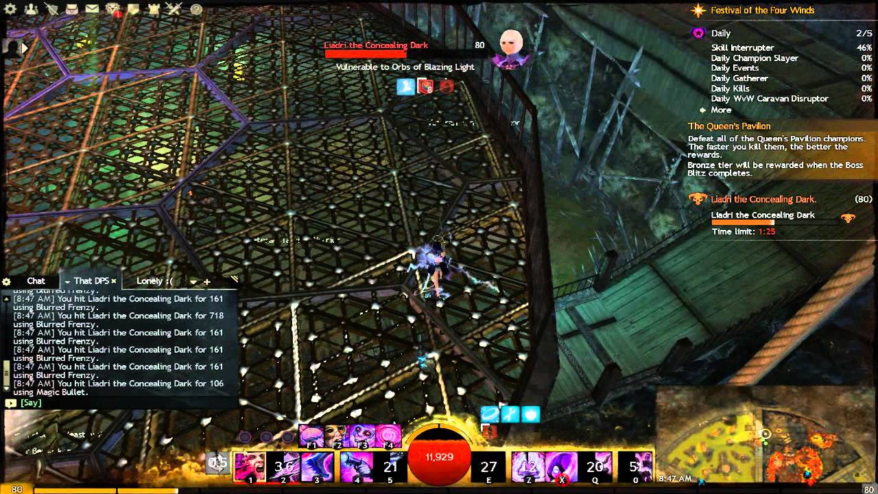 Gw2 Liadri 2:22 min Mesmer Melee
