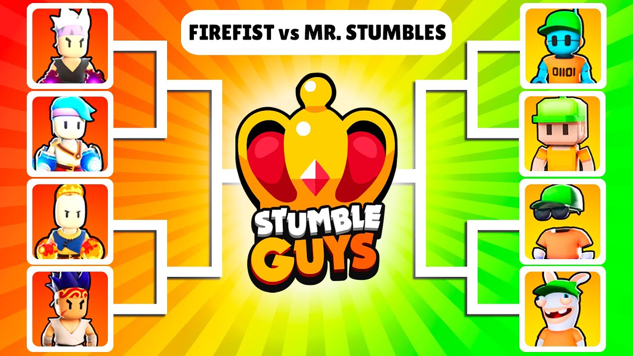 NEW FIREFIST vs MR. STUMBLES 🔥 Stumble Guys 0.48 Tournament