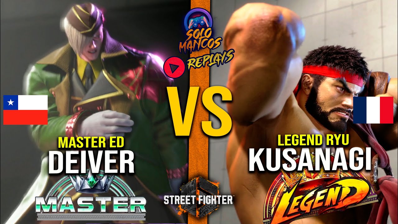 SF6 ▰ DEIVER MASTER ED VS KUSANAGI LEGEND RYU ▰ High Level Gameplay Street Fighter 6
