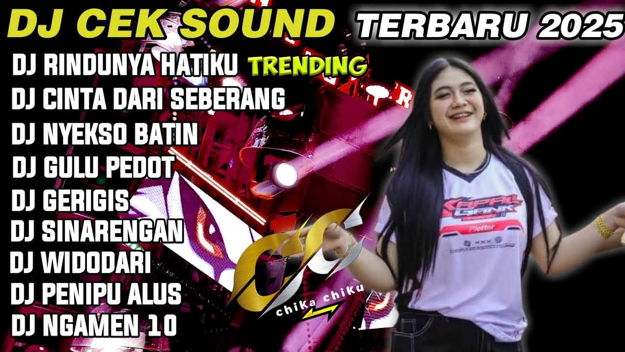 PLAYLIST GALAU🐰DJ RINDUNYA HATIKU PARTY BANTENGAN BASS PALING HOREG TERBARU 2025
