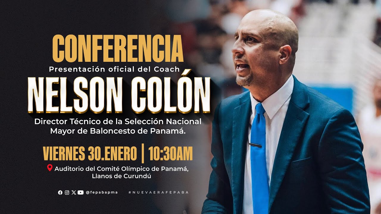 CONFERENCIA DE PRENSA | PRESENTACIÓN DEL COACHA NELSON COLÓN