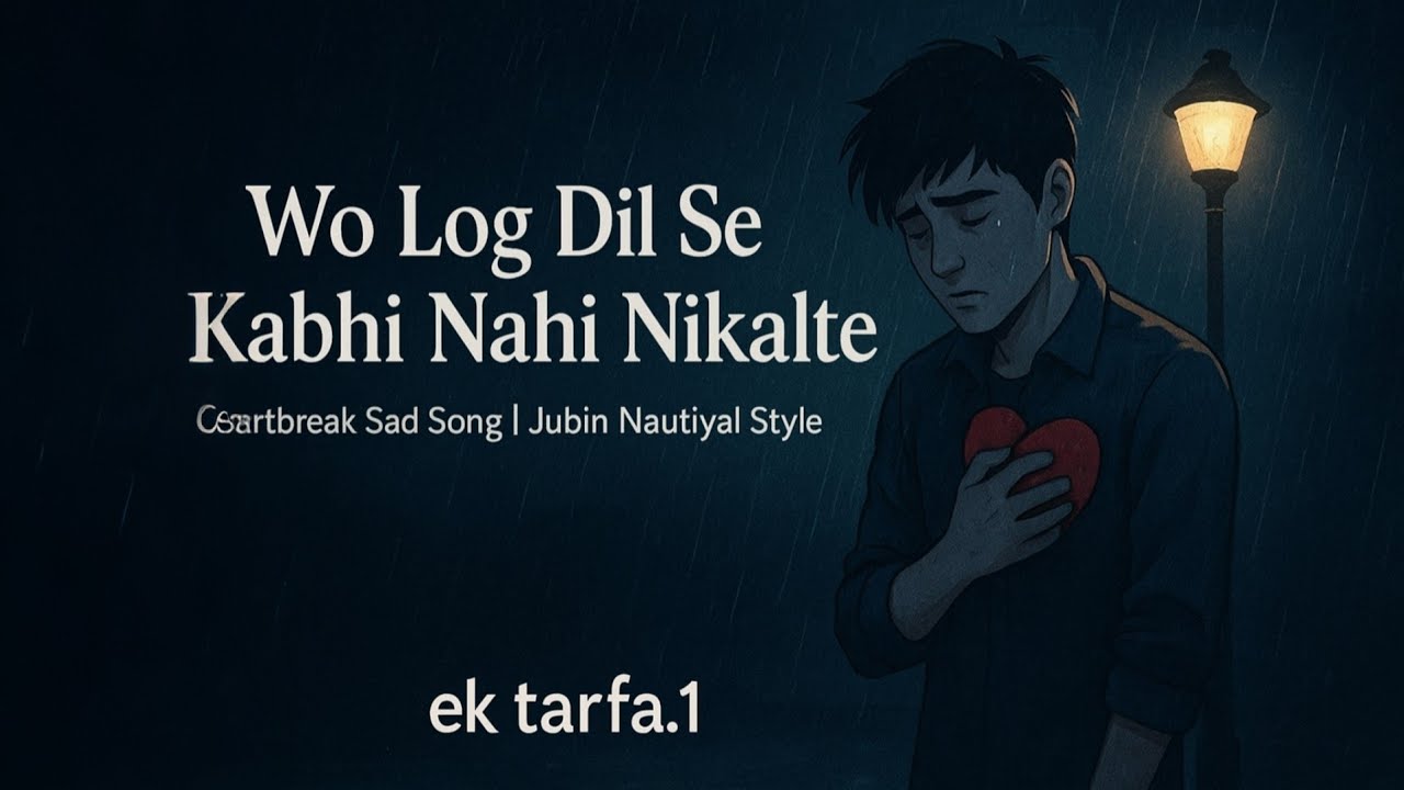Wo Log Dil Se Kabhi Nahi Nikalte | Heartbreak Sad Song | Jubin Nautiyal Style | ek tarfa.1