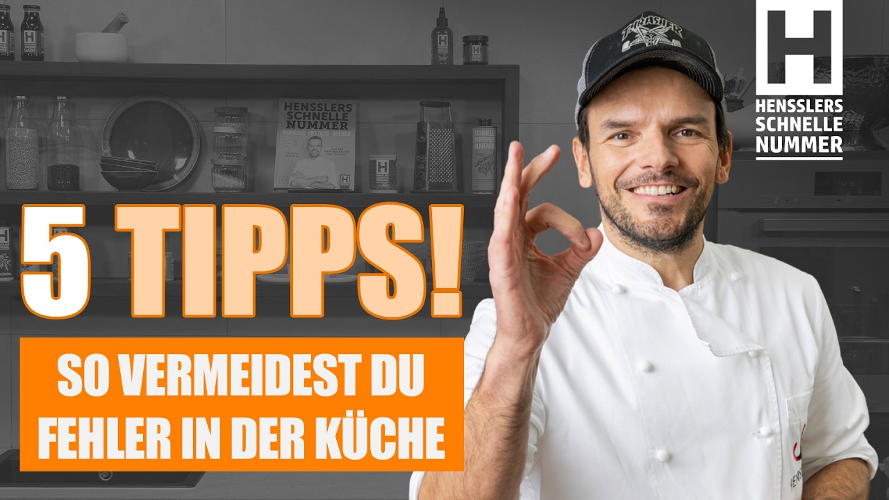 Hensslers Top 5 Kochgrundlagen &ndash; so kochst du noch besser!