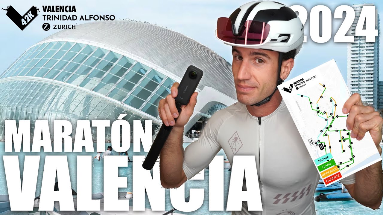 🔥 RECORRIDO MARATÓN de VALENCIA (2024) Análisis  | Robert Arias