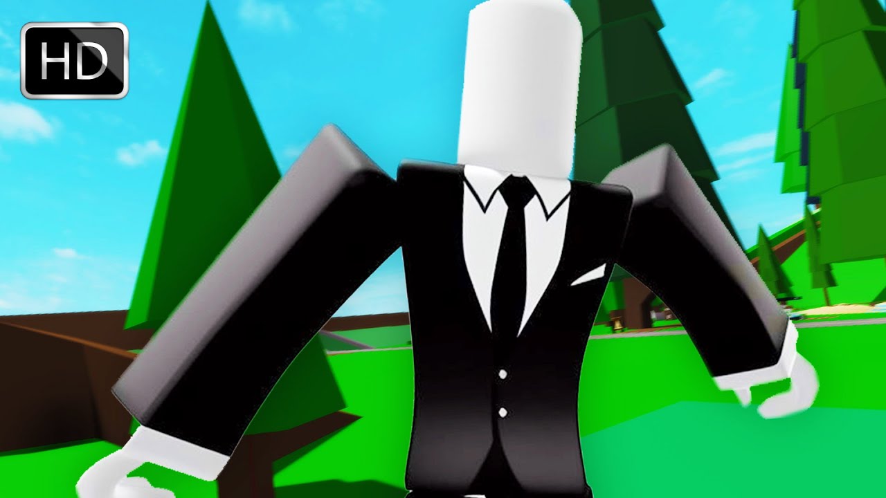 Roblox BrookHaven 🏡RP Slender Man (Очень страшное кино)