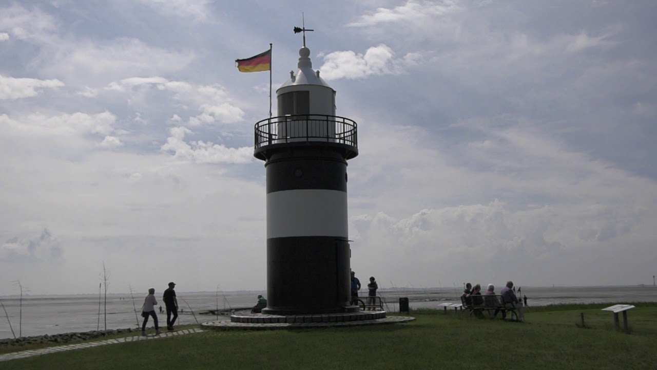 Fischkutter im Nordseebad Wremen und der Kleiner Preuße Nationalpark Wattenmeer Land Wursten & umzu