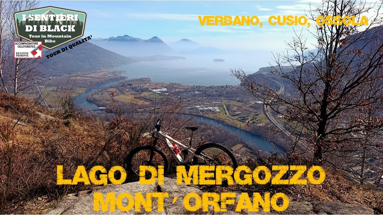 Verbano, Cusio, Ossola: Lago di Mergozzo, Mont'Orfano in MTB