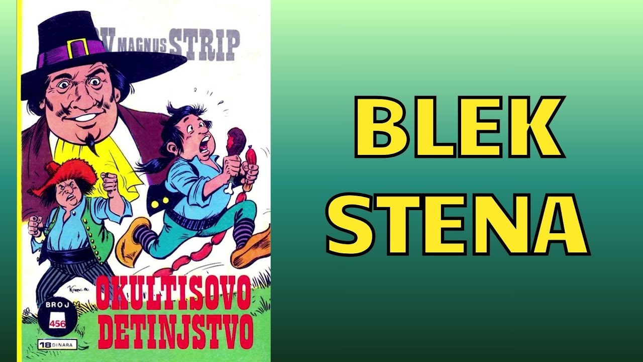 Veliki Blek - Okultisovo detinjstvo / Stripovi online