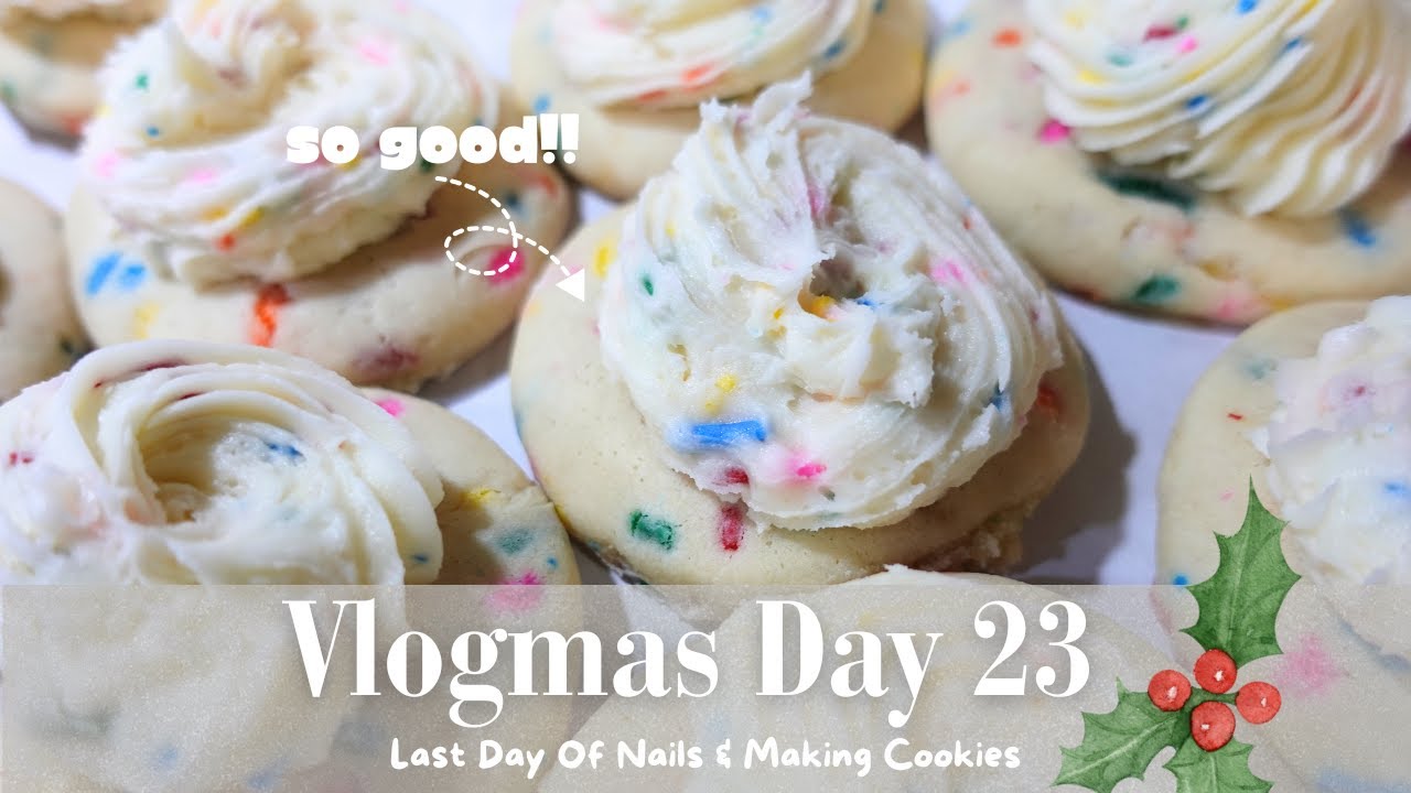 Last work day before holidays & making sugar cookies  - Vlogmas Day 23