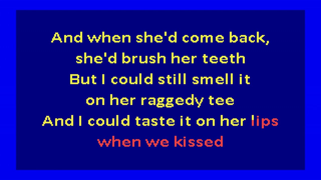 TV Girl &ndash; Cigarettes out the Window (karaoke)