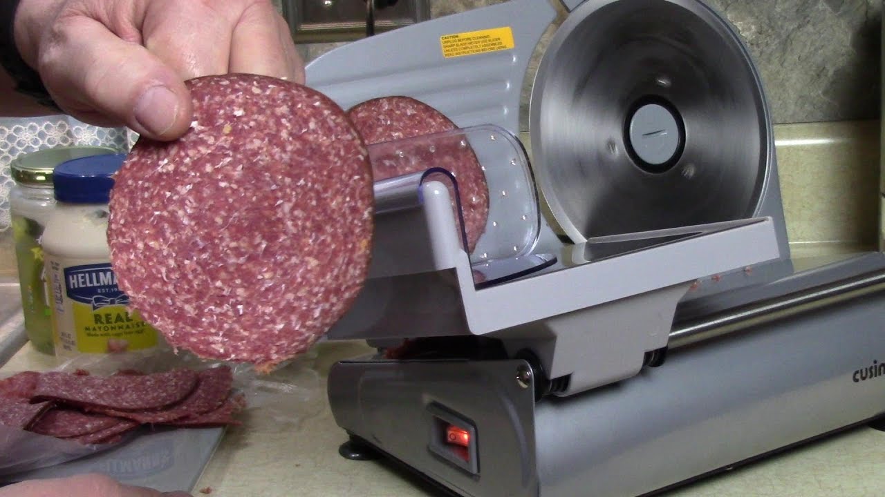 My First Meat Slicer Baloney Sandwich