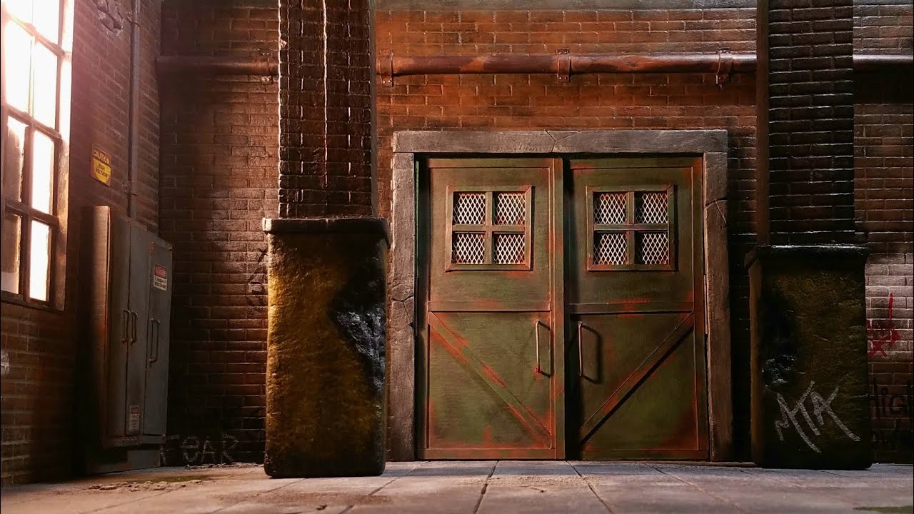 Abandoned Warehouse Diorama by Flashworks24!