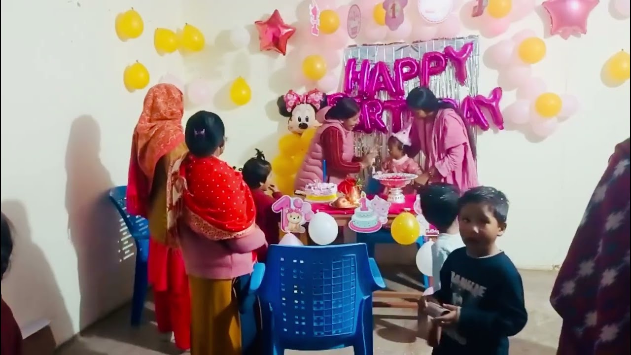 Parnika 1st Birthday Celebration 🥳 Vlog video 3