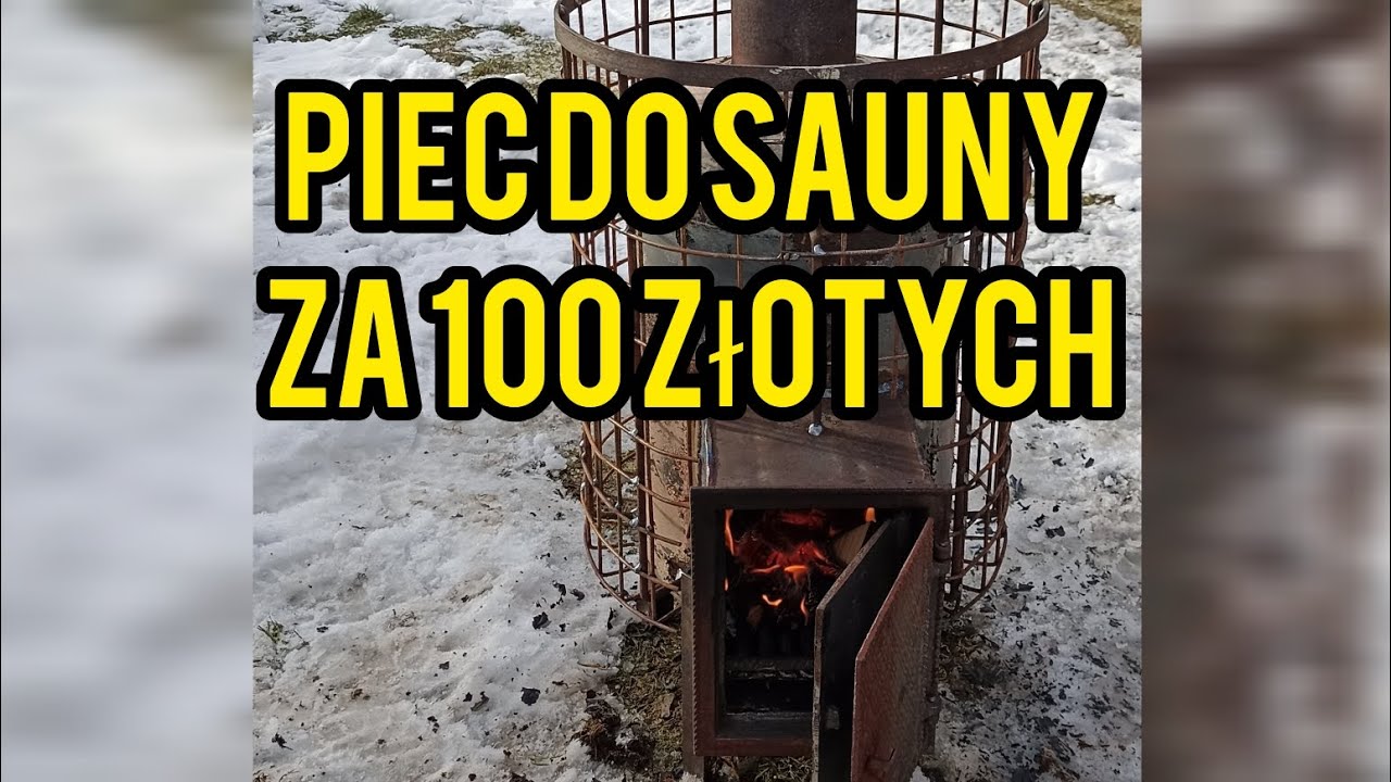 Budowa pieca do sauny DIY