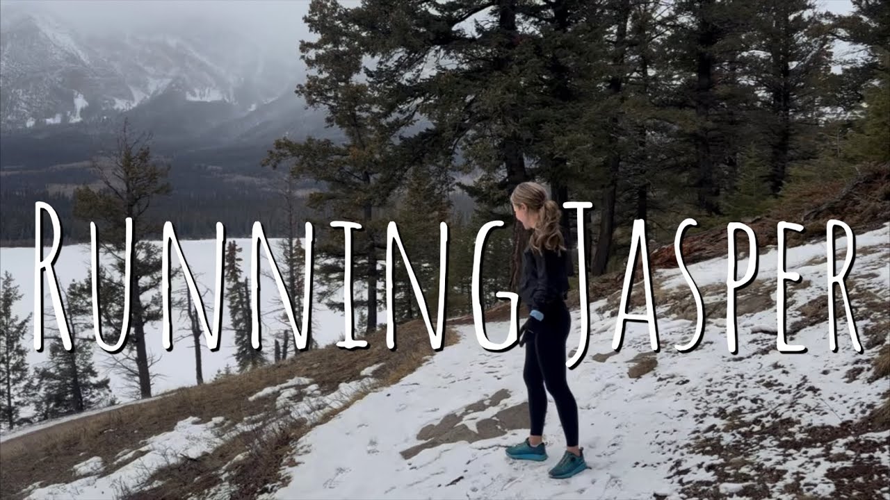 Running Jasper #jasper #snowrunner #trailrunning 
