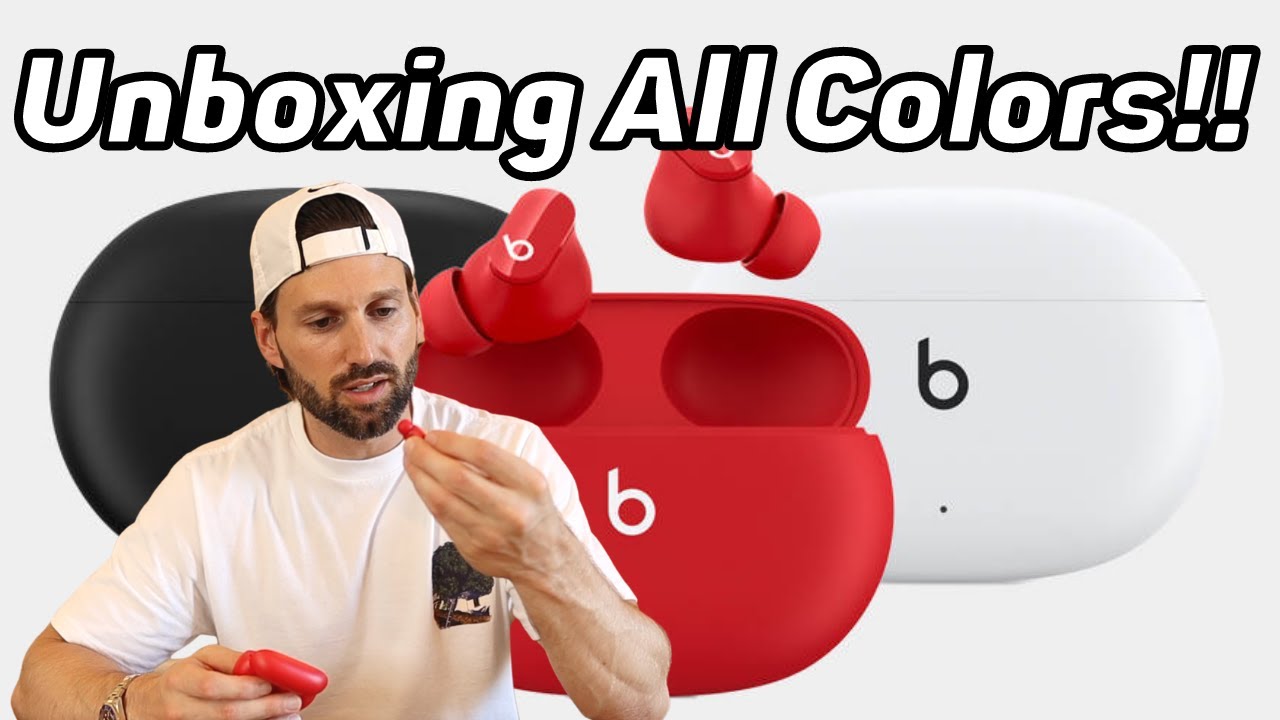 Beats Studio Buds UNBOXING ALL COLORS!!